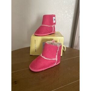 NIB RileyRoos caters boot in hot pink 12–18 months